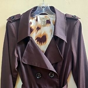 *Vertigo* Chocolate Brown Trench Coat